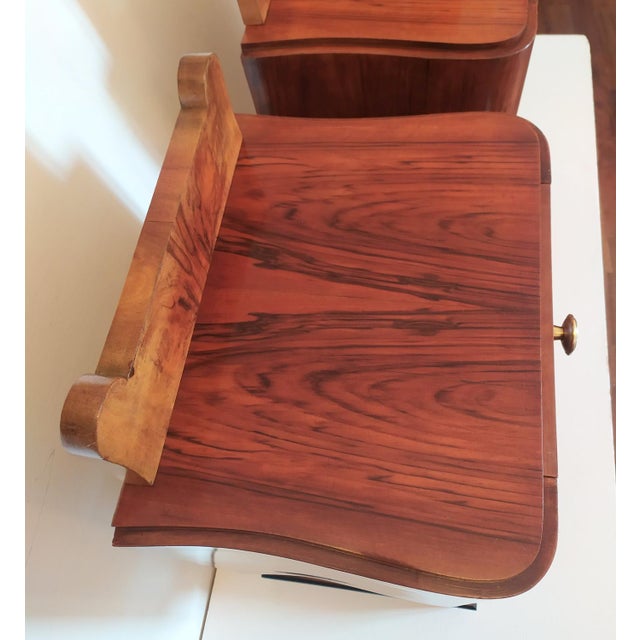 Art Deco Nightstands,1930s, Set of 2 For Sale - Image 6 of 12