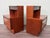 Vintage Italian Nightstands with Integrated Lamps, 1970s, Set of 2 For Sale - Image 14 of 18