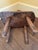 Folk Art Primitive Hand Made Stool For Sale - Image 3 of 13