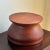 Wood Vintage Scandinavian Modern Turned Wood Treen Pedestal Bowl For Sale - Image 7 of 9