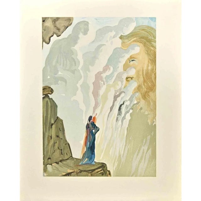 Modern Salvador Dali, The Divine Comedy: Ecstatic Visions, Woodcut Print, 1963 For Sale - Image 3 of 3