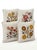 Turkish Hand-Embroidered Floral Cushion Covers - Set of 4 For Sale - Image 4 of 5