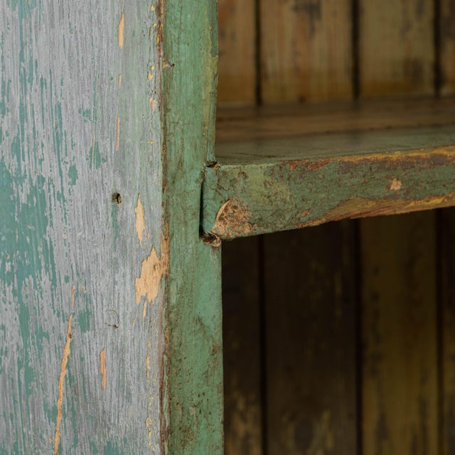 Black Mid 20th Century French Wood Patinated Bookshelf For Sale - Image 8 of 18