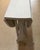 Late 20th Century Vintage Whitewashed Drop-Leaf Round Accent Table in the Swedish Country Style For Sale - Image 5 of 8