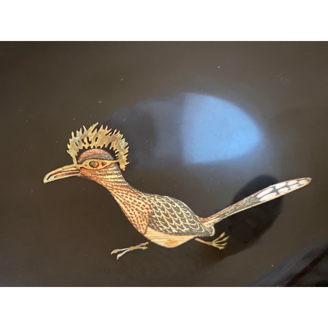 1960s Vintage Couroc Roadrunner Bowl/Catchall For Sale - Image 5 of 8