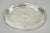 Vintage English Edwardian Silver Plated Oval Scalloped Gallery Bar Platter Tray For Sale - Image 4 of 18