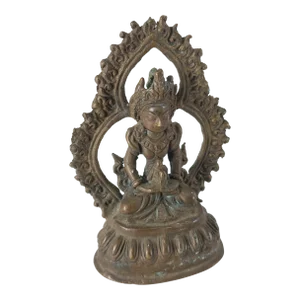 Chinese or Indian Bronze Buddha Figure