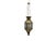 Brass and Glass Pendant Light, 1950s For Sale - Image 9 of 9