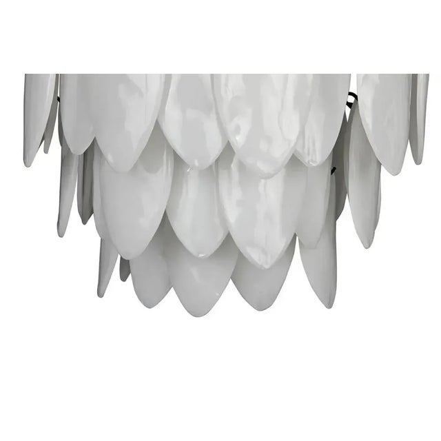 2020s NOIR Lotus Chandelier, Medium For Sale - Image 5 of 6