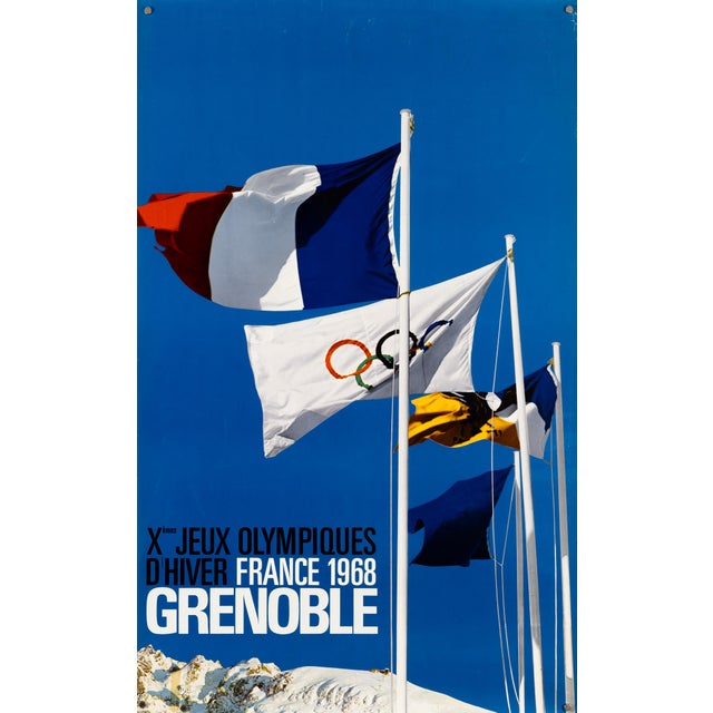 Olympia Grenoble Poster, 1968 For Sale - Image 9 of 9