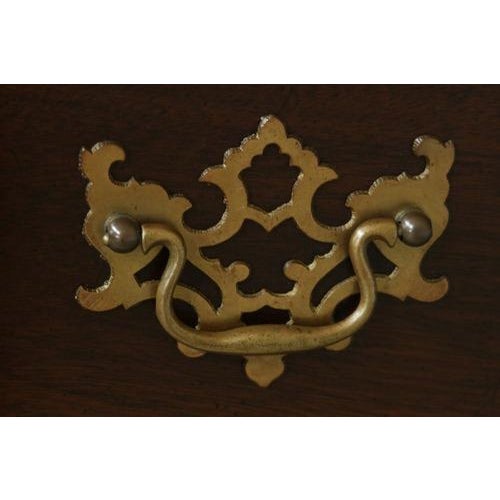 Chippendale Kittinger Biggs Old Dominion Model 1780 Chippendale Mahogany Highboy For Sale - Image 3 of 10