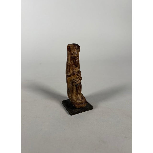 Terracotta sculpture of Isis lactans, Egypt, 7th-4th century BC For Sale
