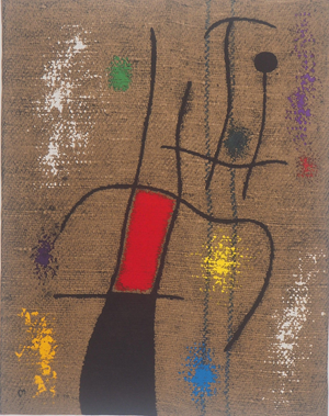 Joan Miro, The Musician, Lithograph