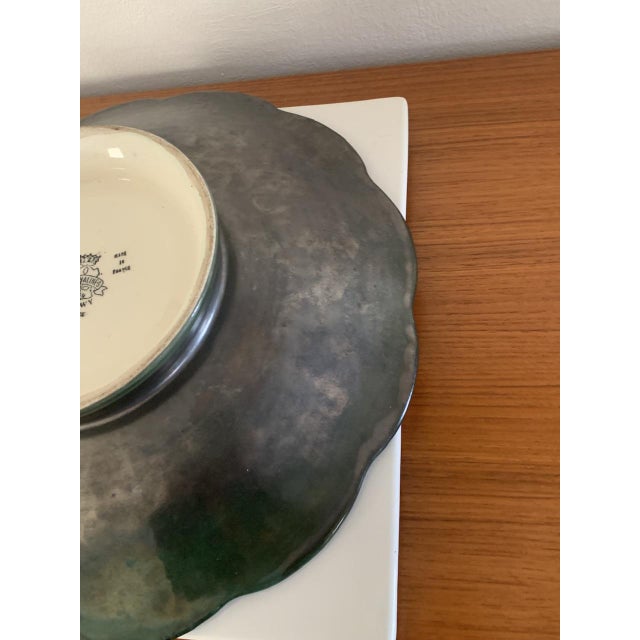 Vintage Tourmalines Ceramic Bowl by Longwy, France, 1950s For Sale - Image 18 of 18