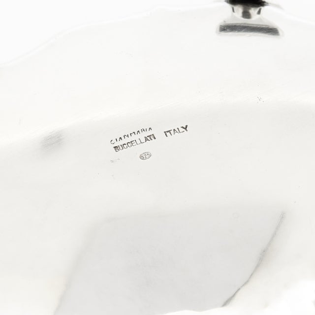 Silver Vintage 5" Buccellati Sterling Silver Footed Bowl For Sale - Image 8 of 8