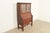 Charles Limbert Stickley Brothers Style Antique Mission Oak Arts & Crafts Secretary Desk With Bookcase Hutch, Circa 1910 For Sale - Image 4 of 14