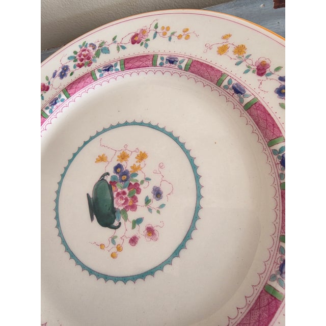1920s Royal Doulton Urn Pattern Plates For Sale - Image 5 of 5