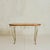 Art Deco French Wrought Iron + Wood Console Table in the Manner of René Prou, 1940s For Sale - Image 3 of 11