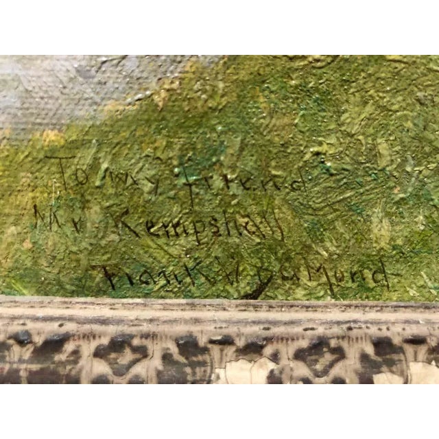 Early 20th Century Early 20th Century Frank Vincent DuMond Impressionist Painting For Sale - Image 5 of 13