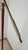 Floor Lamp for Reading with Red Marble Base and Cone with Joint, 1950s For Sale - Image 9 of 18