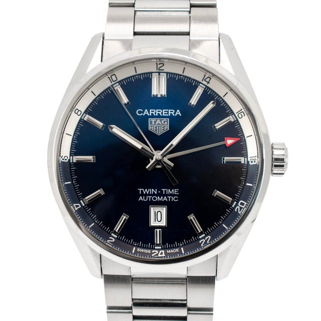 Brand: Tag Heuer Gender: Men's Metal Type: Stainless Steel Length: 7.25 inches Diameter: 41.00 mm Weight: 133.08 grams TAG...