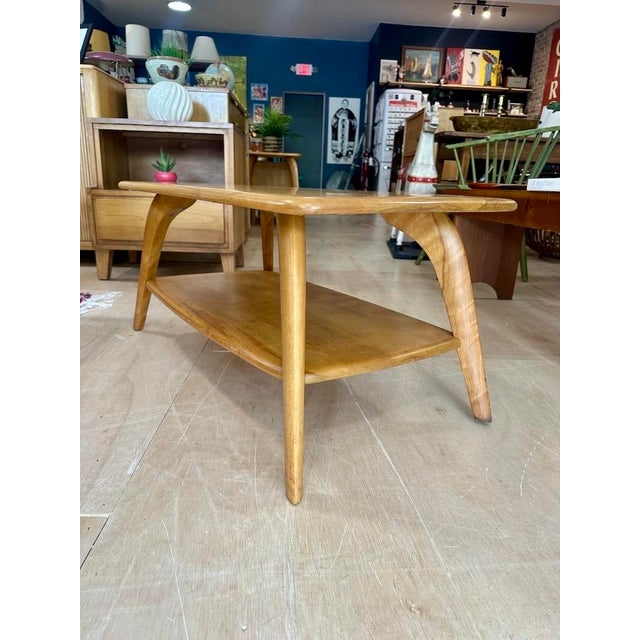 1950s Heywood Wakefield Cocktail / Coffee Table Model M335-G For Sale - Image 5 of 6