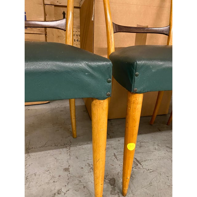 Vintage Dining Chairs Set of 3 For Sale - Image 10 of 13