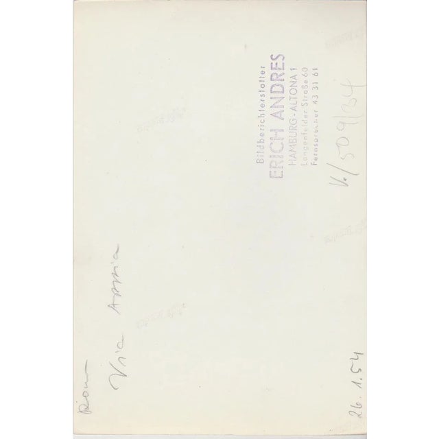 Rome Via Appia, 1954 For Sale - Image 4 of 5