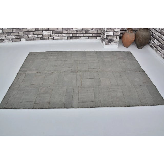 1960s Handmade wool and cotton rug in Turkish Anatolian Small Rug, Vintage Doormat Rug, Turkish Decorative Rug, Handmade...