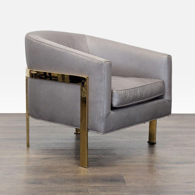 Brand: Restoration Hardware. Model: Reginald. Original Price: $2895. Dimensions (in): 30W x 33D x 29H.