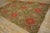 1850s Olive Red Star Medallion Antique American Ingrain Carpet 8' 2'' X 12' 9'' Wowen Wool Rug For Sale - Image 4 of 12