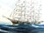 K.Maskell Oil Painting Tall Ship at Sea Maritime Nautical Ocean Seascape, Framed For Sale - Image 9 of 13
