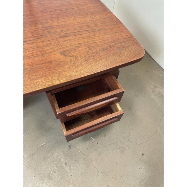 Danish Teak Desk by Gunnar Nielsen Tibergaard, 1960s For Sale - Image 14 of 15