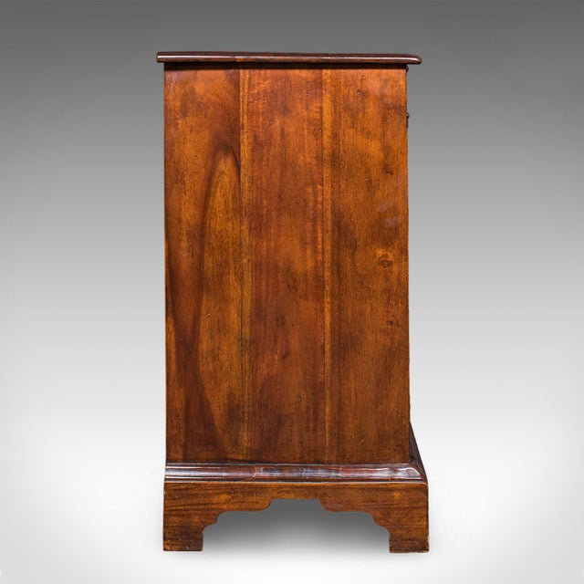 Vintage Bachelor's Writing Cabinet, English, Library Cupboard, Regency Revival For Sale - Image 6 of 12