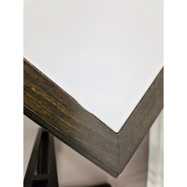 Vintage Galaxy Side Tables by Umberto Asnago for Giorgetti, 1980s, Set of 2 For Sale - Image 11 of 12