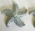 Blue Pair of Mid 20th Century Gonder Pottery Starfish Candle Holders For Sale - Image 8 of 9