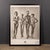 A vintage 20th century framed poster of “they are coming” by helmut newton, photographed in paris in 1981. This poster...