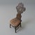 This exquisite antique handcarved wooden chair is a work of art that brings Old World charm to any interior. The chair's...