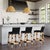 Combining clean lines with tropical materials, this Butler Specialty Company stylish low back counter stool infuses modern...