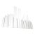 Vintage 1980's New York City Skyline 3d Wall Mirror W/ Twin Towers For Sale
