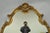 French Vintage French Rococo Louis XV Style Shell Carved Large Gold Wall Mirror For Sale - Image 3 of 10