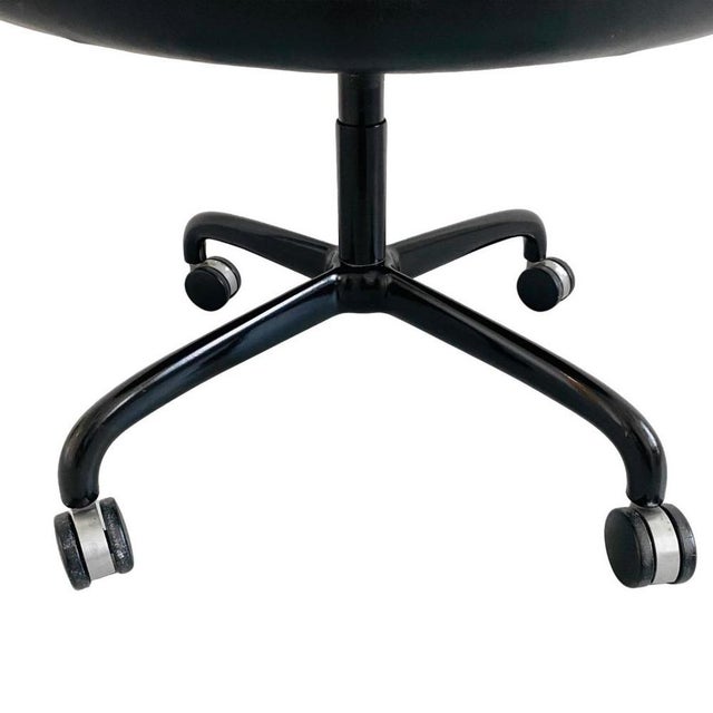 Black Model 2328 Desk Chair by Bruce Hannah and Andrew Morrison for Knoll, 1970s For Sale - Image 8 of 12