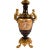 Manufacture de Sevres Mid 20th Century Pair of Vintage French Empire Revival Porcelain Urn Lamps, After Sèvres, With Gilt Bronze Mounts For Sale - Image 4 of 7