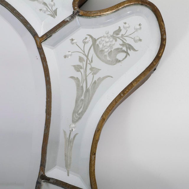 Pair of 19th Century Venetian Mirror Wall Sconces For Sale In New York - Image 6 of 16