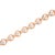 Haus of Brilliance Rose Gold over .925 Sterling Silver 1/4 Cttw Diamond Miracle-Set Teardrop Shaped 7” Link Bracelet (I-J Color, I3 Clarity) For Sale - Image 4 of 6