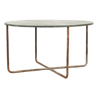 Steel Tube Table in Steel Tubes and Plywood Top For Sale