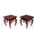 Early 21st Century Hickory Chair Chinoiserie Style Red Lacquered Side Tables – A Pair For Sale - Image 14 of 17