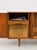 Wood Extra Long Mid Century Modern Tambour Door Garrard Cabinet | Walnut Credenza Sideboard, C. 1960’s For Sale - Image 7 of 13