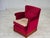 Wood Vintage Danish Lounge Chair in Furniture Velour with Ash Wood Legs, 1970s For Sale - Image 7 of 18