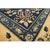 1920s Navy Blue Floral Deco Antique Chinese Peking Knotted Rug 11'9'' X 14'3'' For Sale - Image 4 of 12